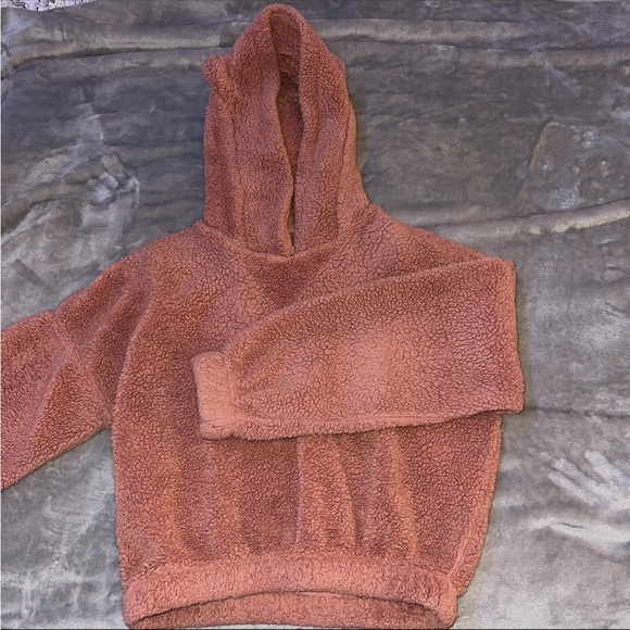Fashion Nova Teddy pullover Bear ears hoodie - Picture 3 of 7